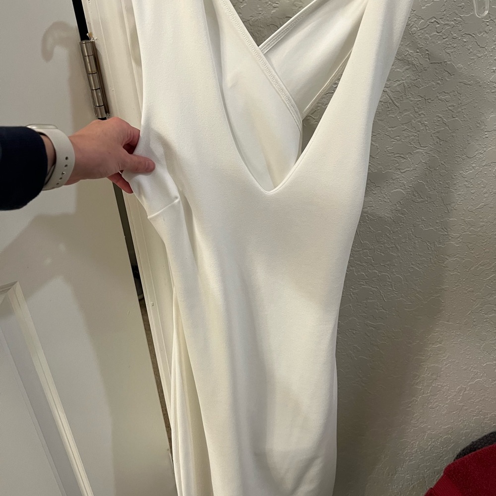 White dress